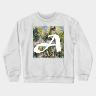 Alphabeth, letter A Crewneck Sweatshirt